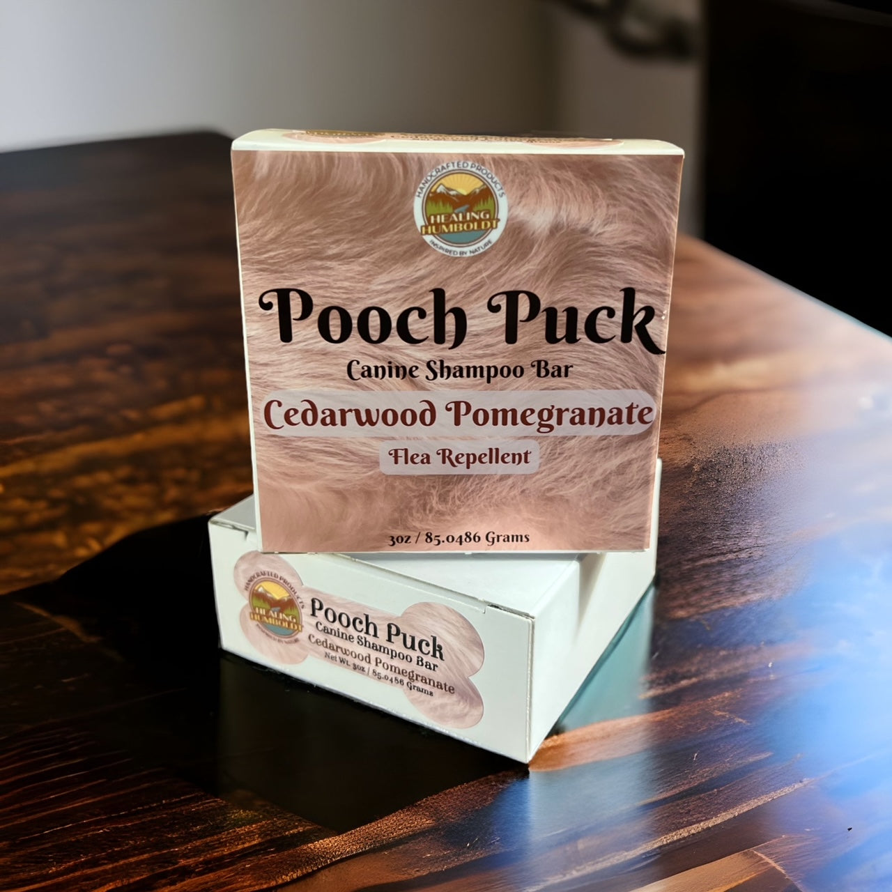 Pooch Puck Cedarwood Pomegranate - Flea Repellent